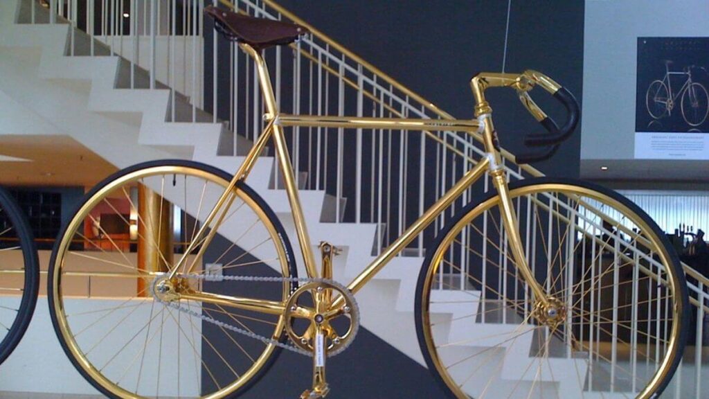 Dünyanın En Pahalı Bisikletleri Listesi - Aurumania Gold Bike Crystal Edition
